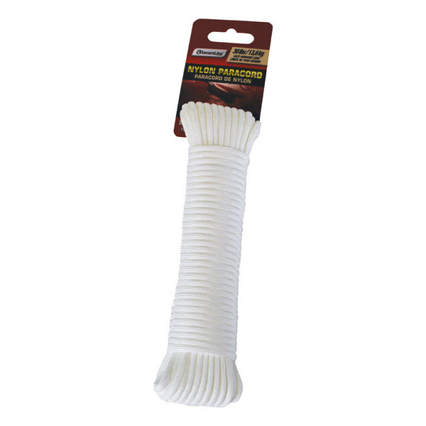 Secure Line Paracord 150 Wht 5/32X50 NPC1503250W